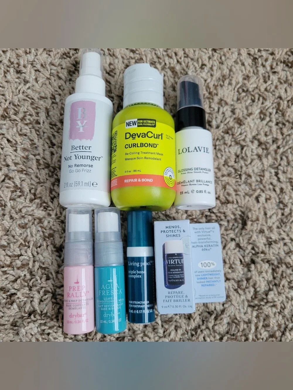 Deluxe Hair Care Samples Bundle Lot Set